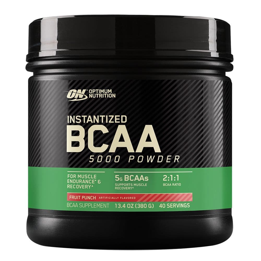 Pot de BCAA 2:1:1 380 g, saveur fruit punch